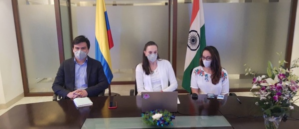 Embajada de Colombia en India y su sección consular realizaron el encuentro consular virtual: ‘Un encuentro con Colombia’