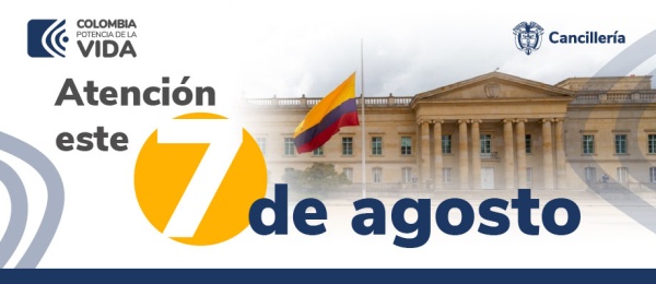 La embajada y el consulado de Colombia en India no tendrán atención al público el 7 de agosto de 2023 con ocasión del Día de la Batalla de Boyacá