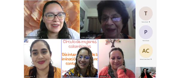 Consulado de Colombia en Nueva Delhi realizó la actividad virtual “Círculo de Mujeres Colombianas” 