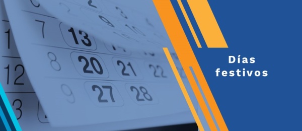 Días festivos: 17 y 18 de abril de 2025